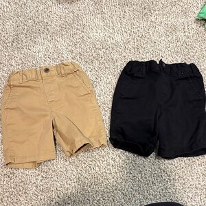 Boys 3T Tan and Black Children’s Place Shorts Set